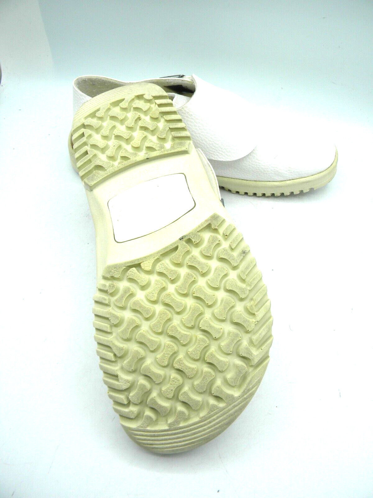 Birkenstock Betula White Monk Strap Slingback Clogs Size EU 37 US 6 Narrow