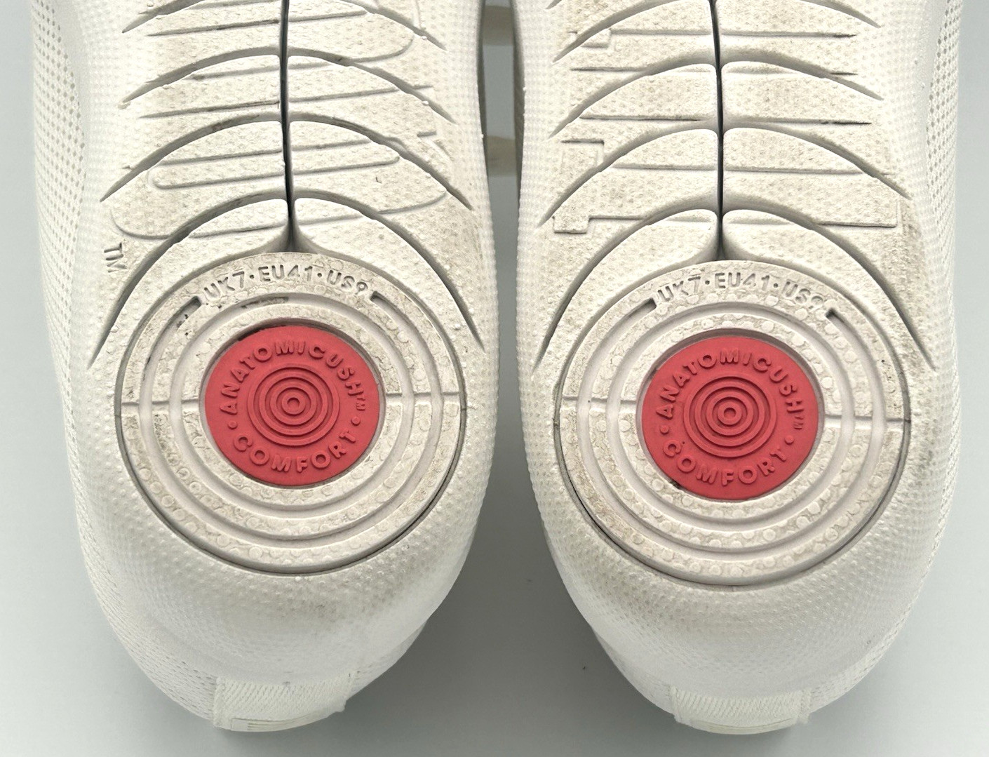 FITFLOP F-Sporty Ombre Urban White Comfort Sneaker SN Q10-194 Women’s Size 9