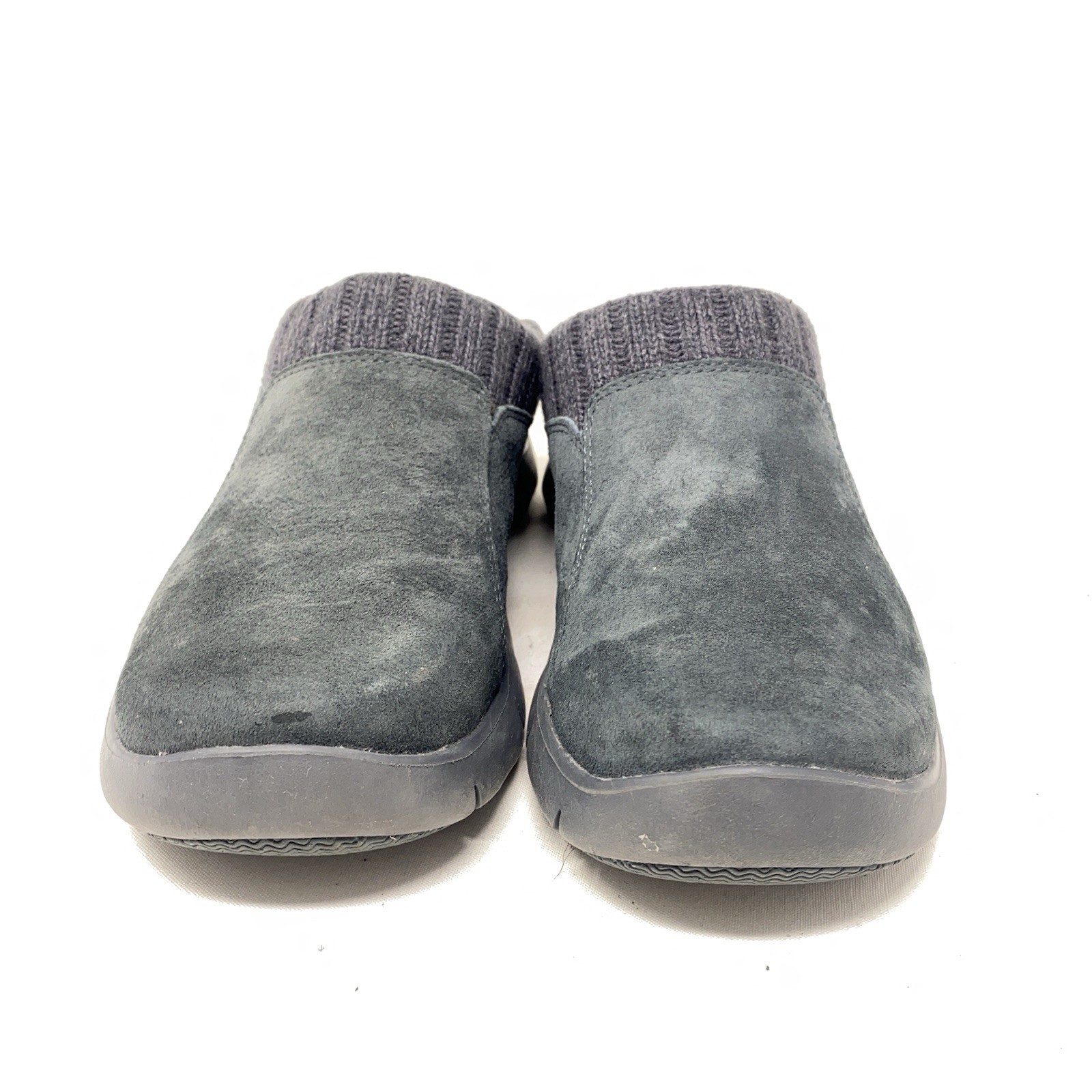 Dansko Emily Slip On Clogs Womens 38 US 7.5 – 8 Casual Comfort Green Suede