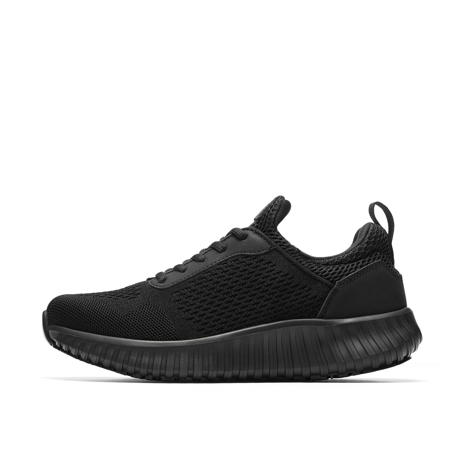Women’s Breathable Work Shoes Walking Black Kitchen Resistant Sneakers