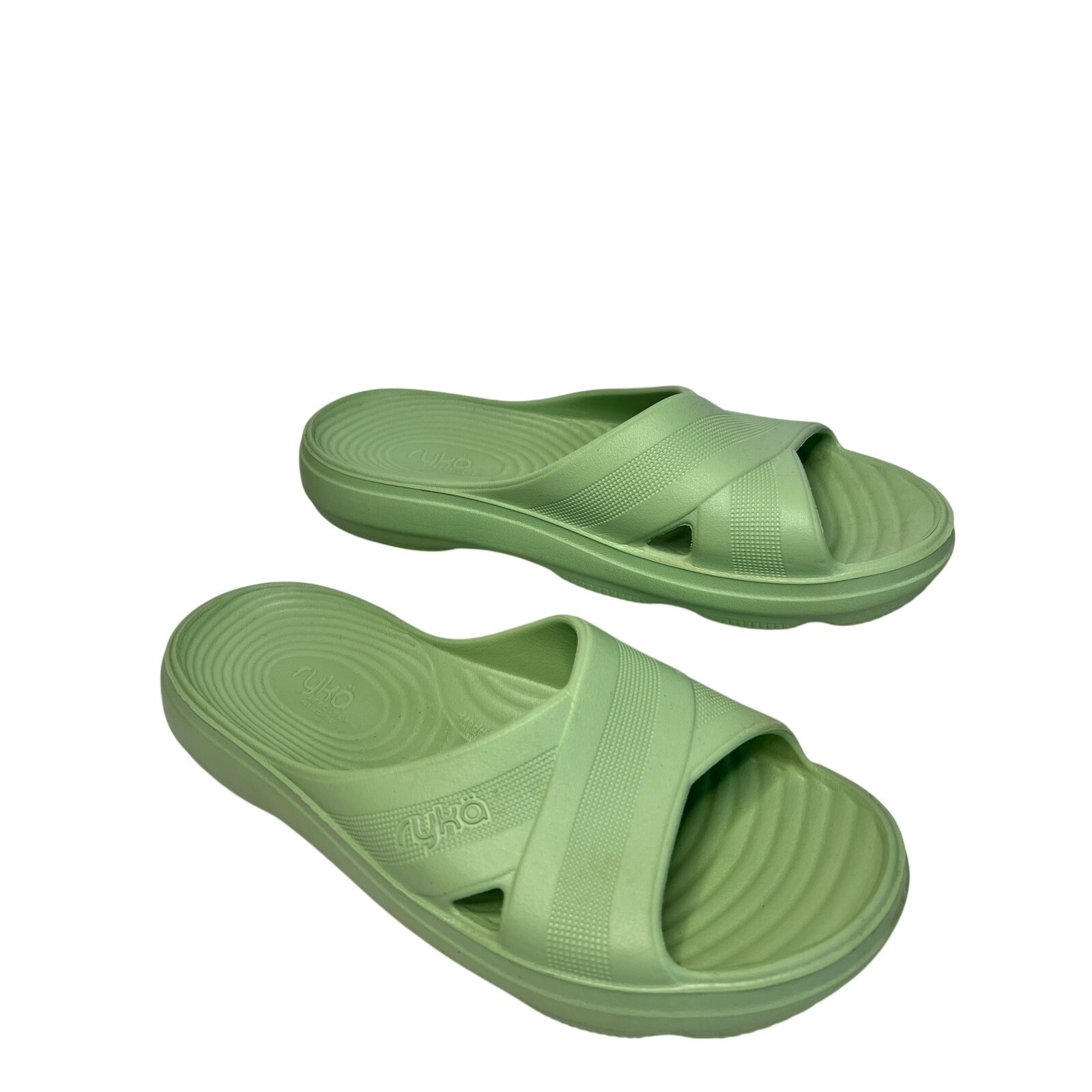Ryka Recovery Slide Sandals Green Size 12 – 12.5 Women’s EU 43