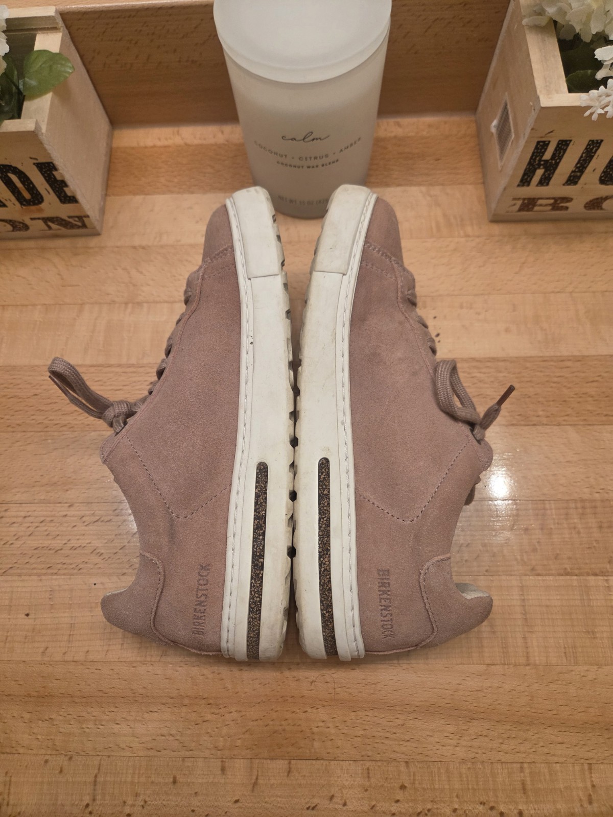 Birkenstock Bend Low Sneakers “Pink Clay” Suede Women’s Size 38