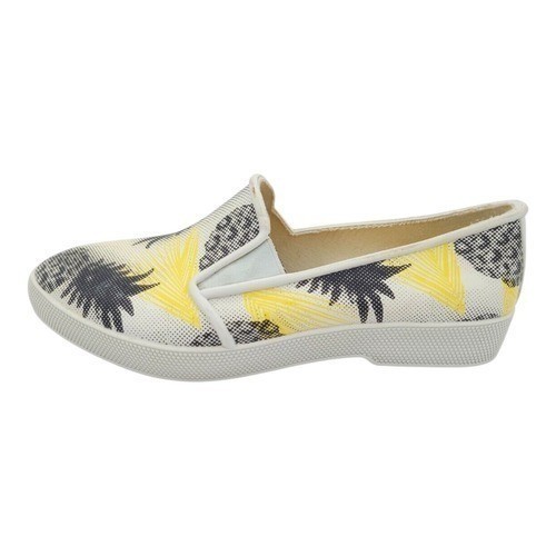 Cougar Shoes Samba Slip On Comfort Womens White Pineapple Waterproof Size 7
