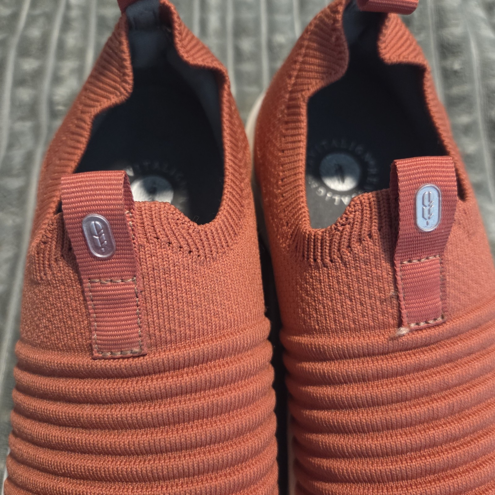 Revitalign Knit Slip-On Low Top Athletic Sneakers Casual Lightweight Orthotic