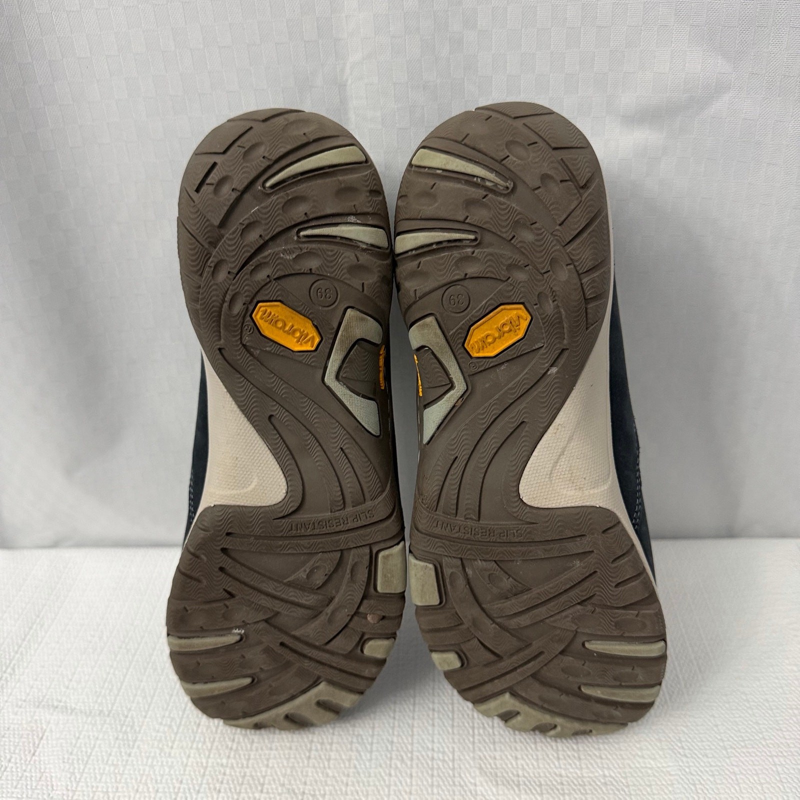 Dansko Patti Shoes Women’s Size 9 Navy Blue Leather Slip On Waterproof Vibram 39