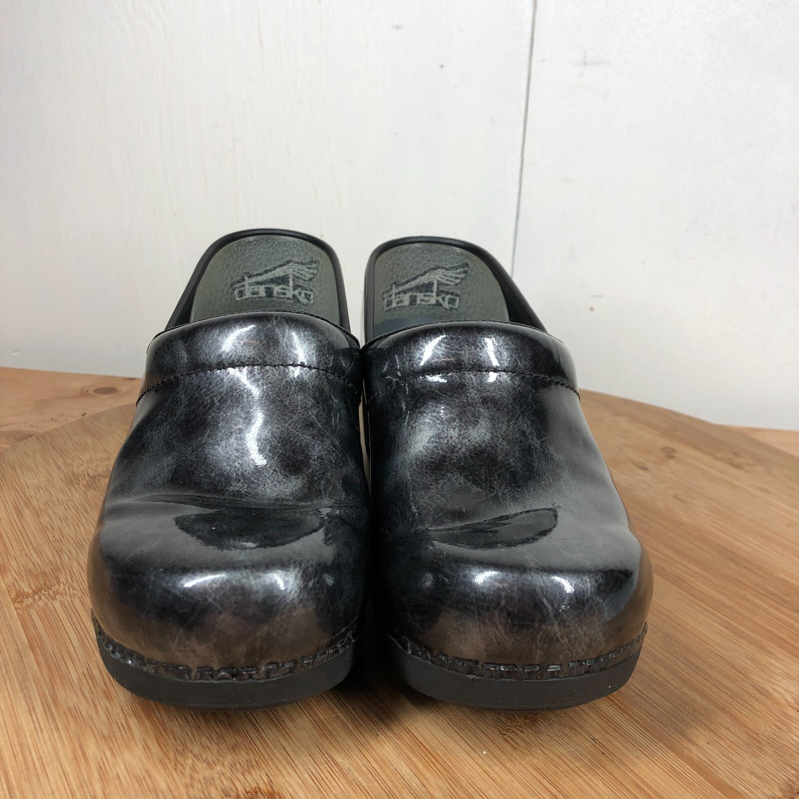 Dansko Womens size 37 shoes black XP 2.0 Slip On Professional Nursing clogs