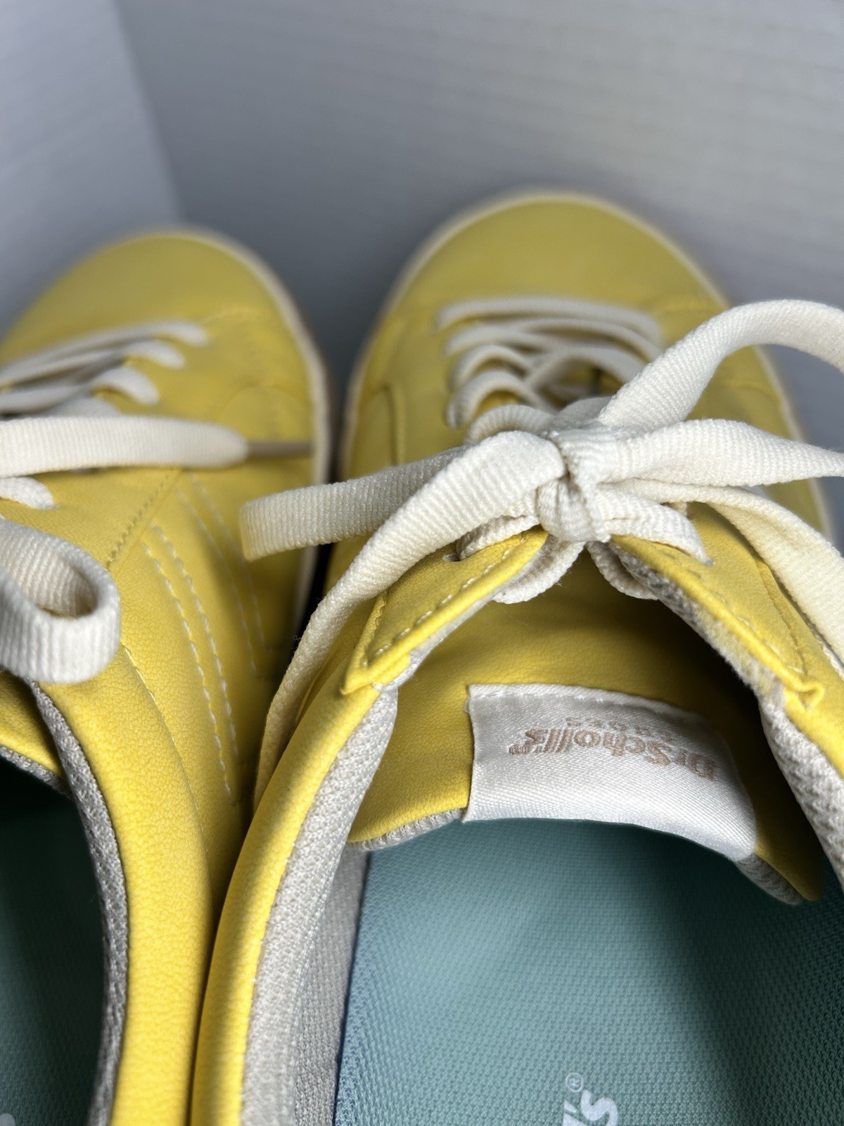 Dr. Scholl’s Offline Womens Fashion Sneakers 9M Sunset Yellow In Box Worn Once