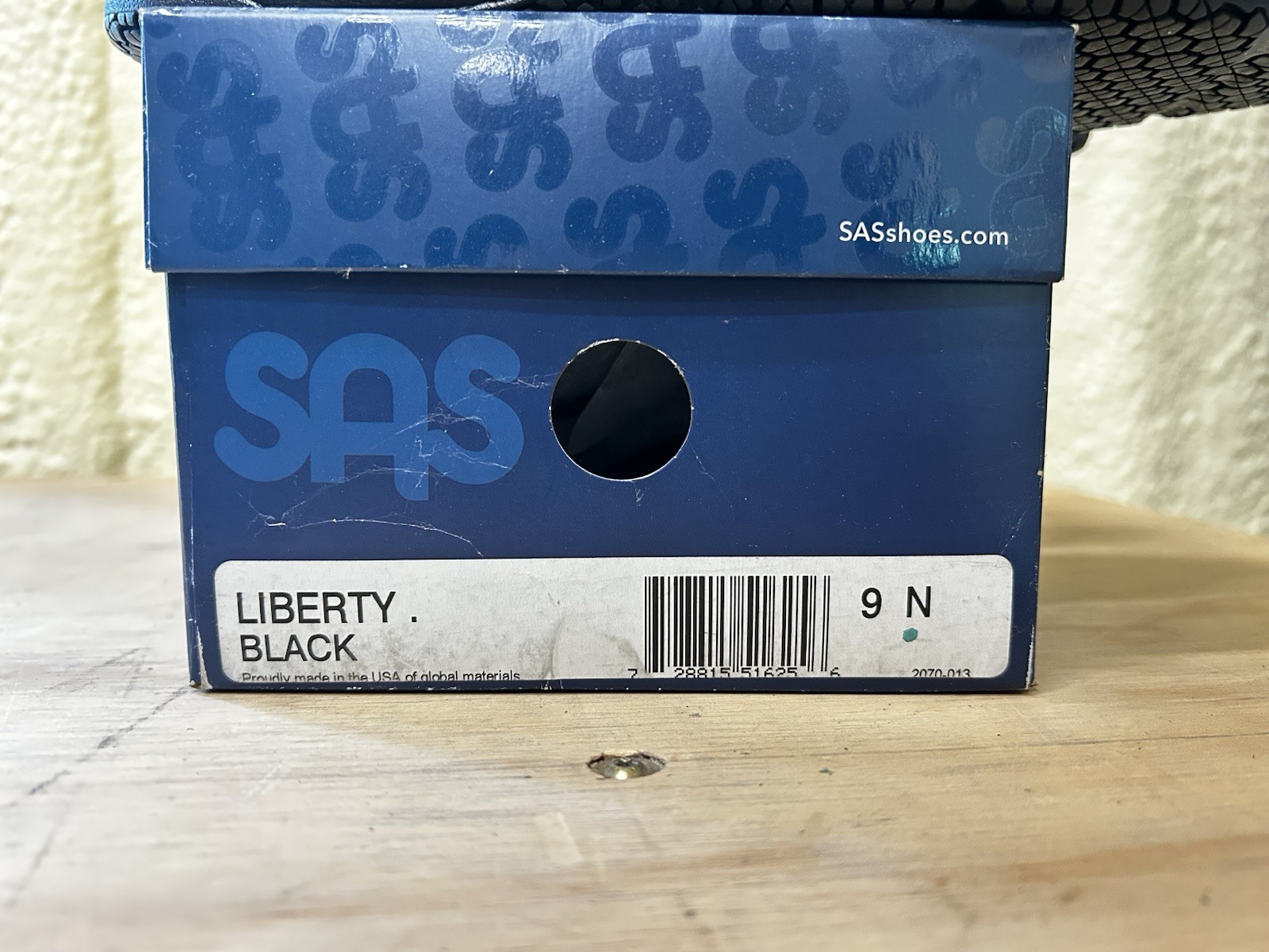 SAS 2070-013 Liberty Black Slip-Resistant 9 N Women’s Shoes New In Box