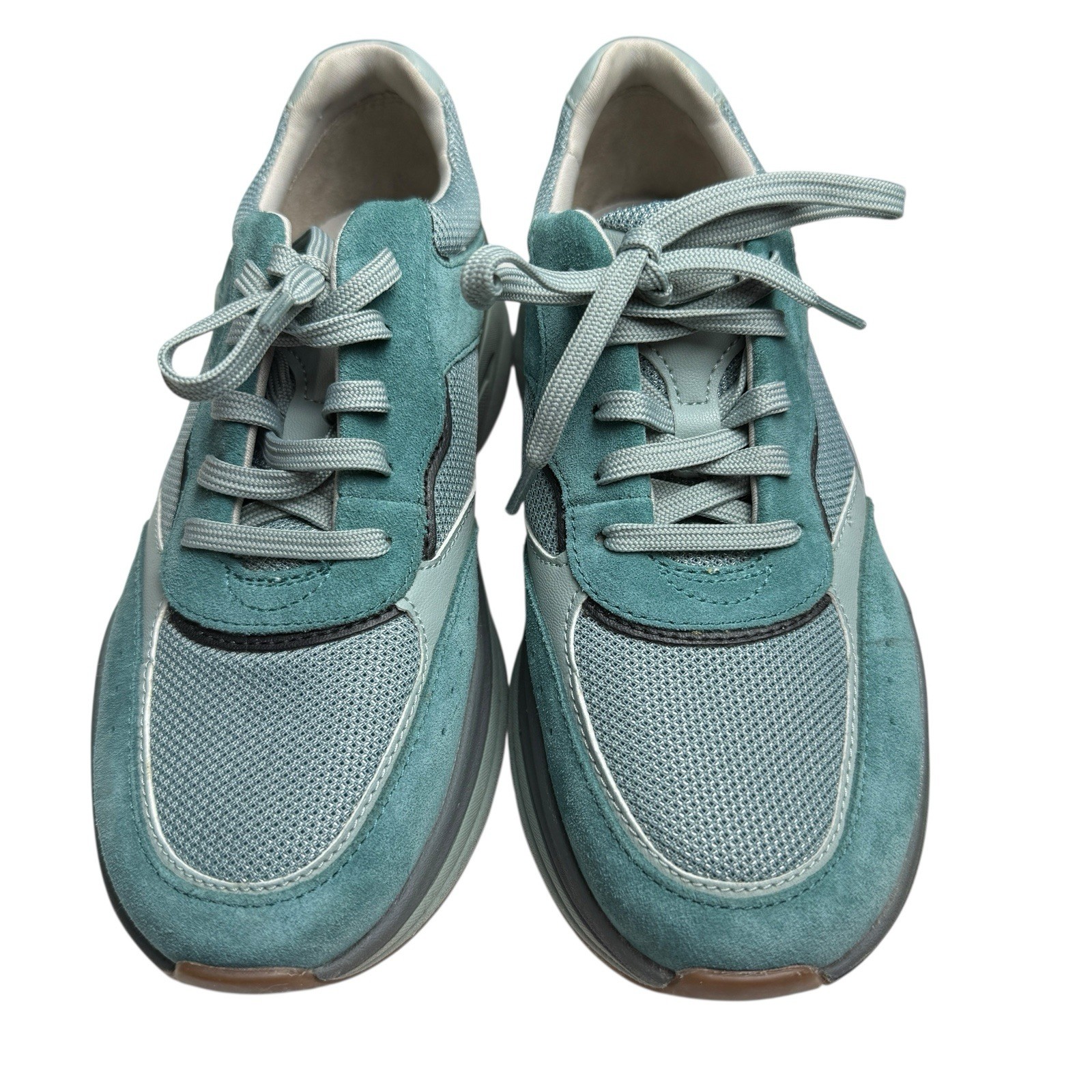 Rockport Shoes Womens Sz 6.5 Teal Grey Black ProWalker truTECH 100125 C19965 K22