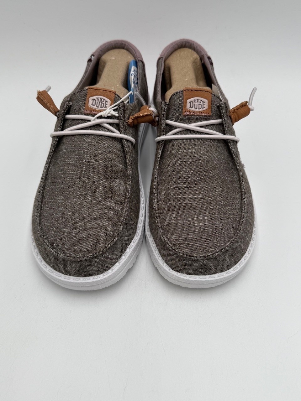 Hey Dude WENDY CHAMBRAY BOHO Women’s NEW Casual Loafer Black Multiple Sizes