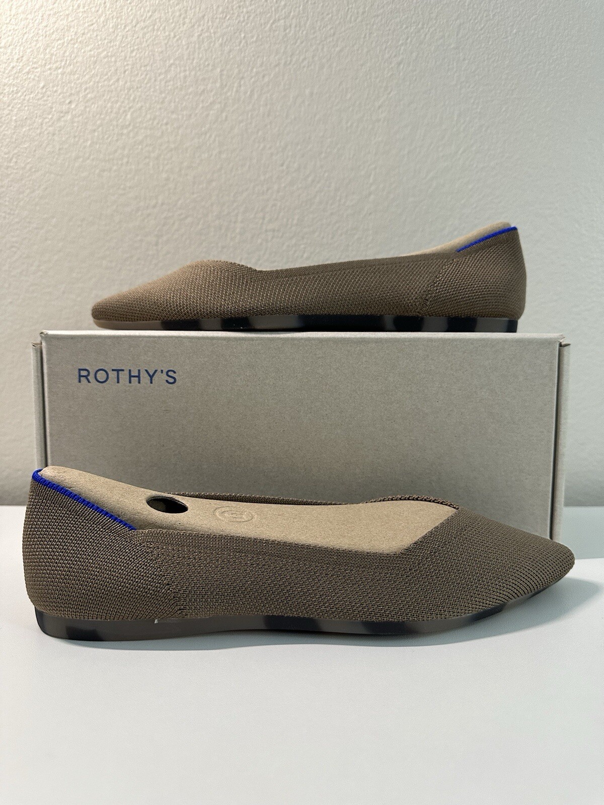 Rothy’s Women’s The Point – Portobello – Size 6 – Brand New!!