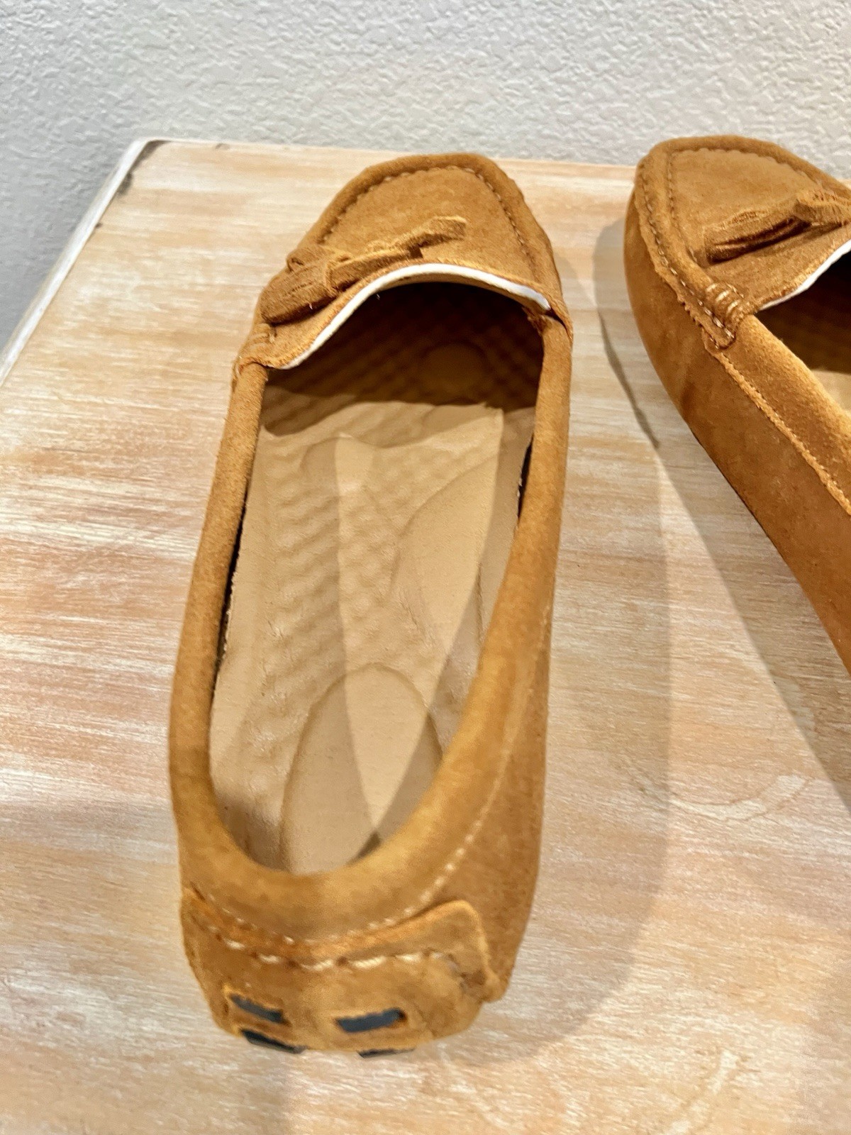 Brand New Women’s Leather Mossican Shoes 100% Leather Brown