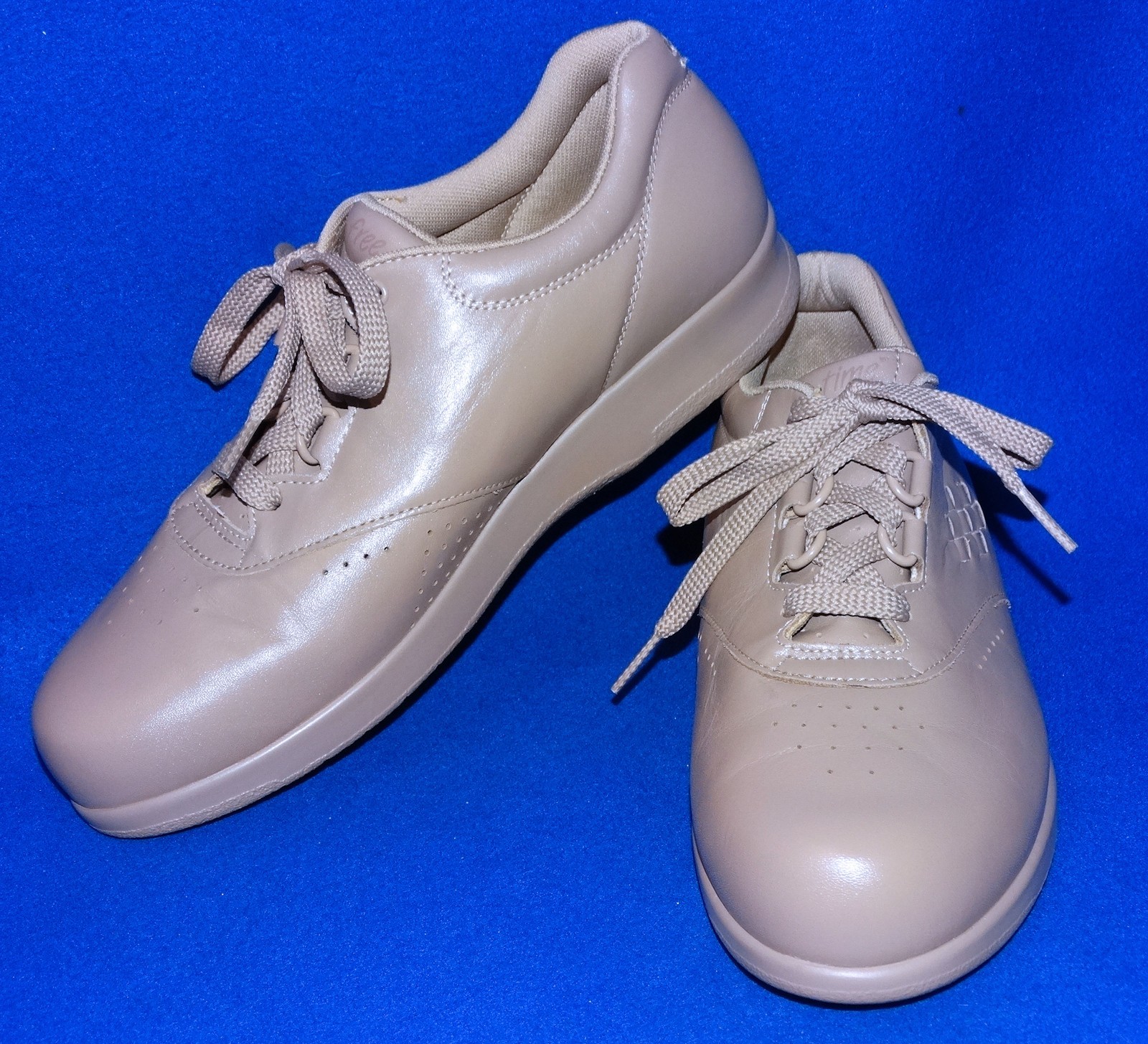 SAS FREE TIME WOMENS SHOE 8 N EXCELLENT MOCHA COMFORT DIABETIC MEDICARE APPROVED