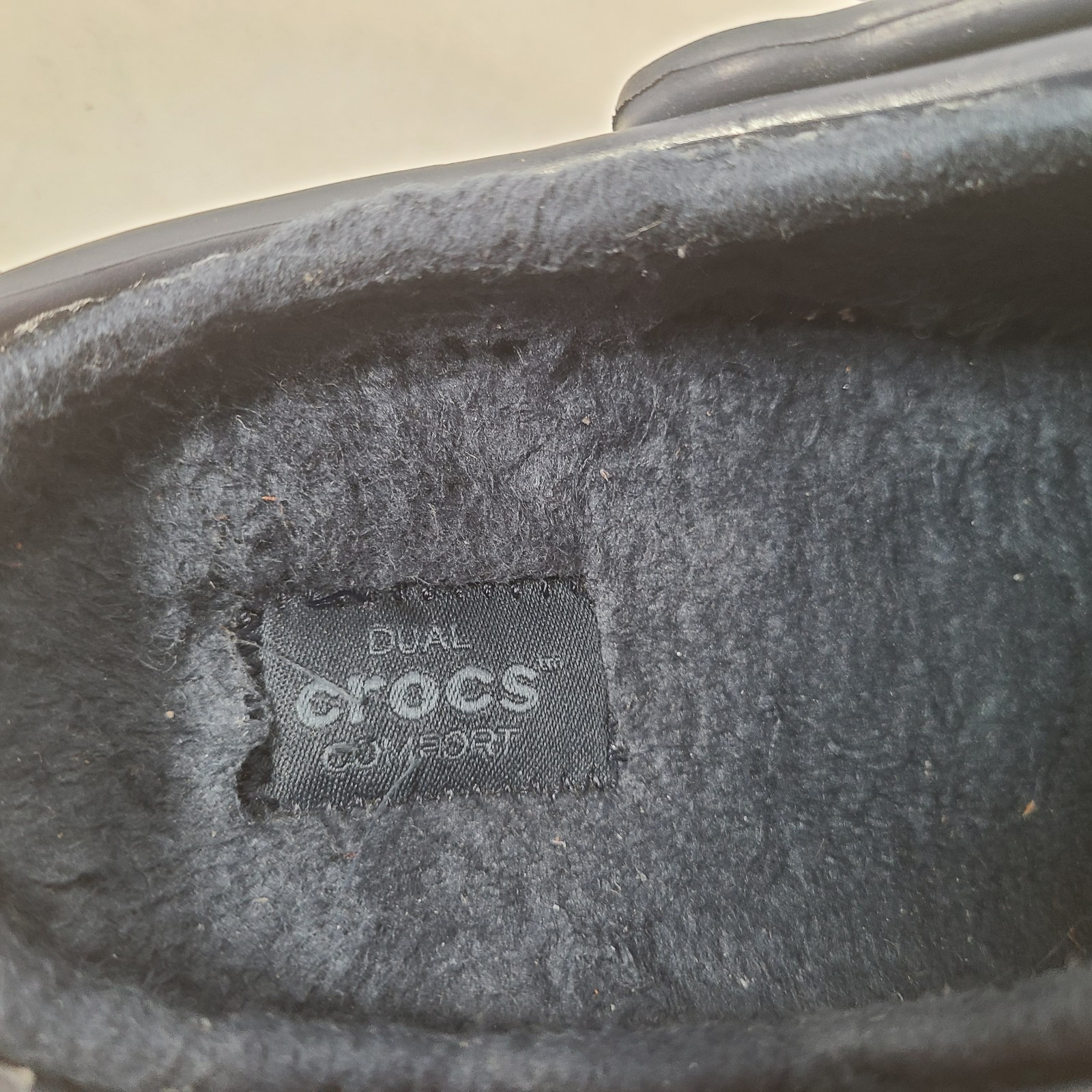 Crocs Baya Lined Clogs Blue Women’s Size 7 Men’s 5