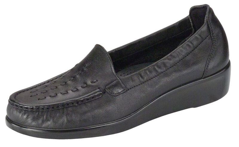SAS Weave Black Womens Loafer Multiple Sizes/Width NIB FREE SHIPPING