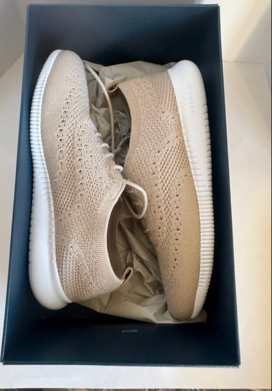 Cole Haan women’s tan lace up sneakers size 7