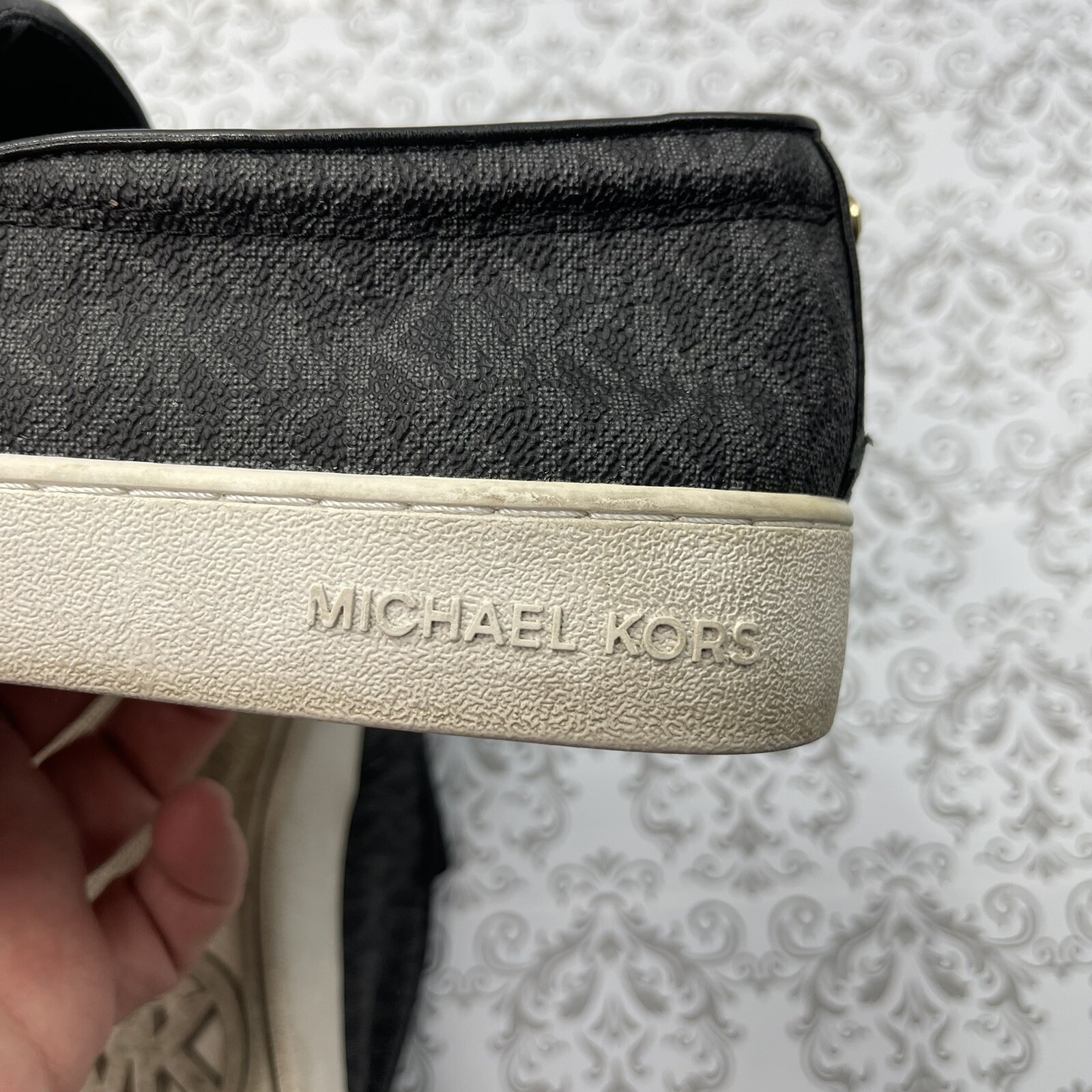 Michael Kors Exclusive Design Slip On Comfortable Shoes Man-Made Women’s 9.5M