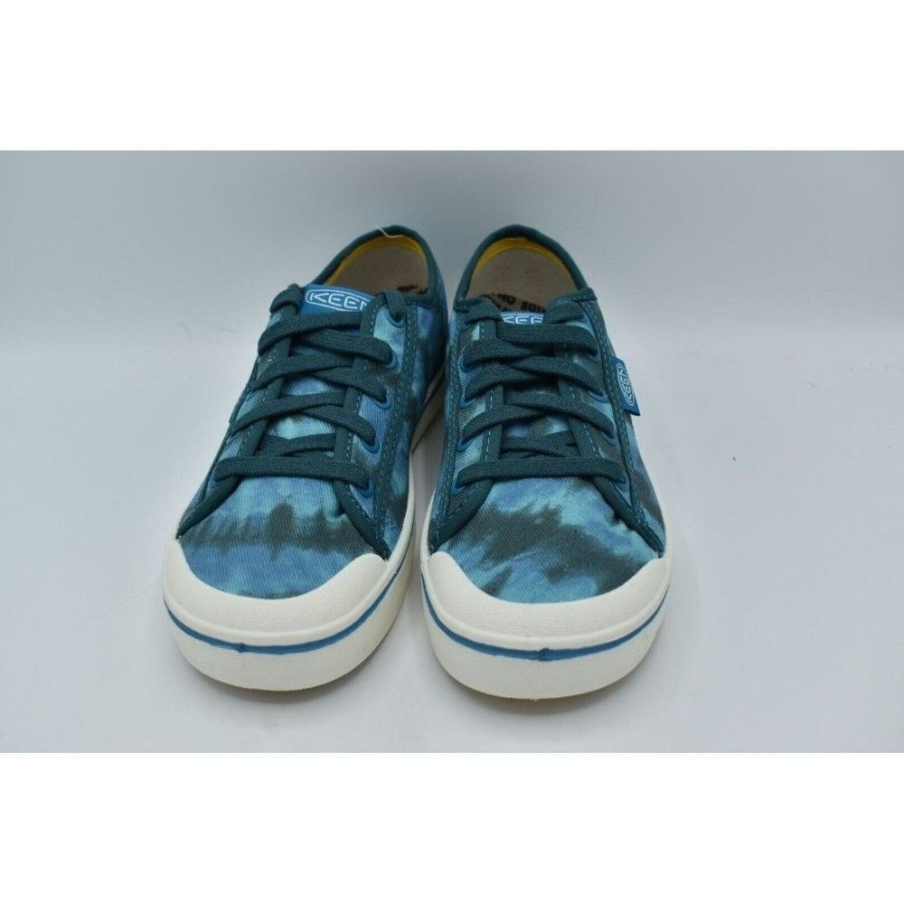 Keen Womens Size 7.5 Elsa V Sea Moss Tie Dye Lace Up Casual Sneakers Shoes