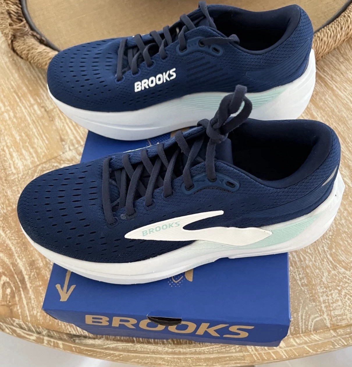 SALE! Brooks Women’s Ghost Max 3 Road-Running Shoes Navy/Peacoat/Clearwater AUTH