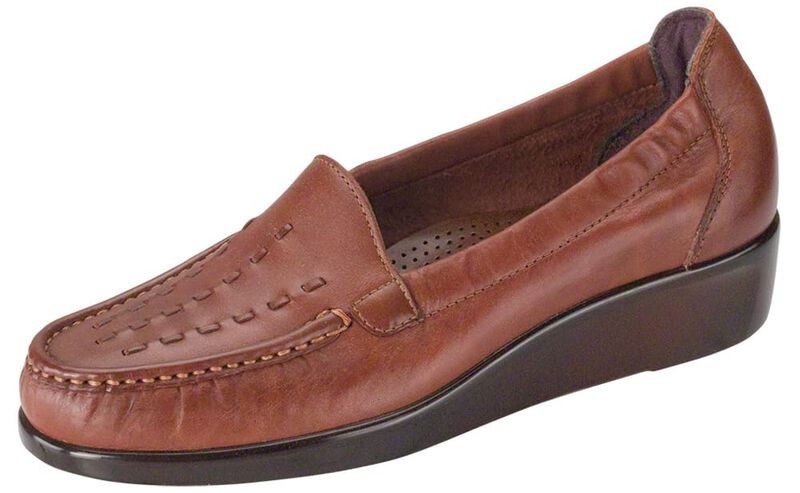 SAS Weave Chestnut Brown Womens Loafer Multiple Sizes/Width NIB FREE SHIPPING