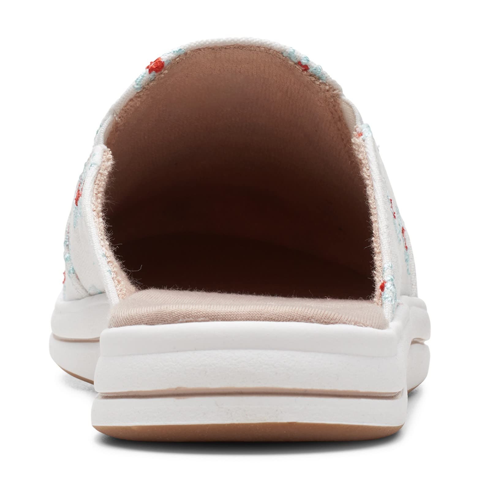 Clarks Breeze Shore Mule, Natural Canvas, 9 Medium