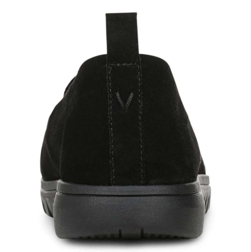 VIONIC Uptown Willa Slip On Sneaker – Black Suede NEW