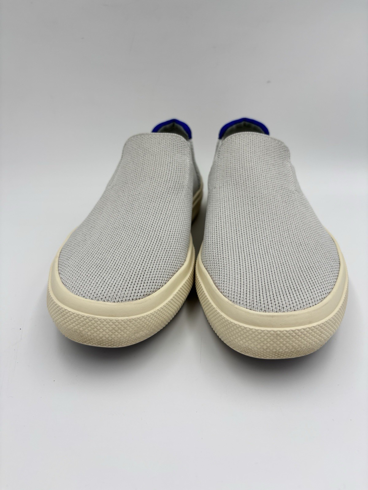 Rothy’s The City Slip On Sneakers Soft Gray Womens Size 7 Casual Shoe