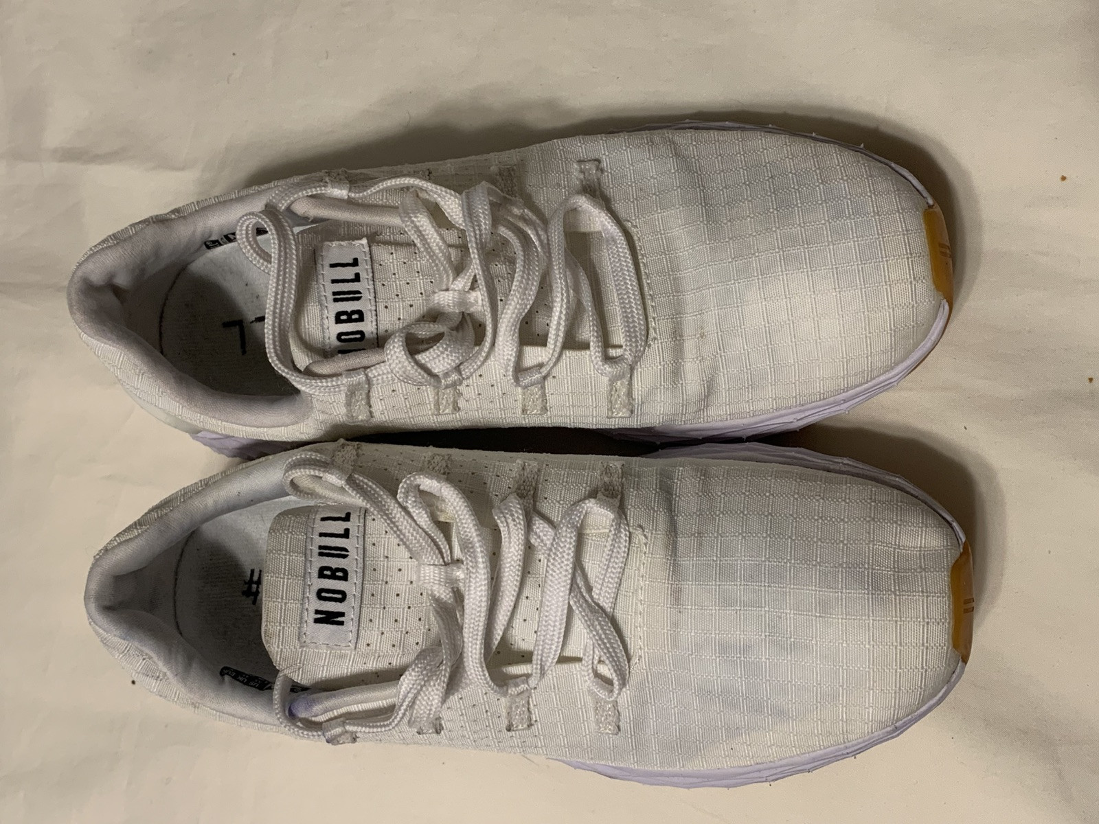 NOBULL Unisex Ripstop Runner Training CrossFit White W 7 M 5.5 Lifting Sneakers