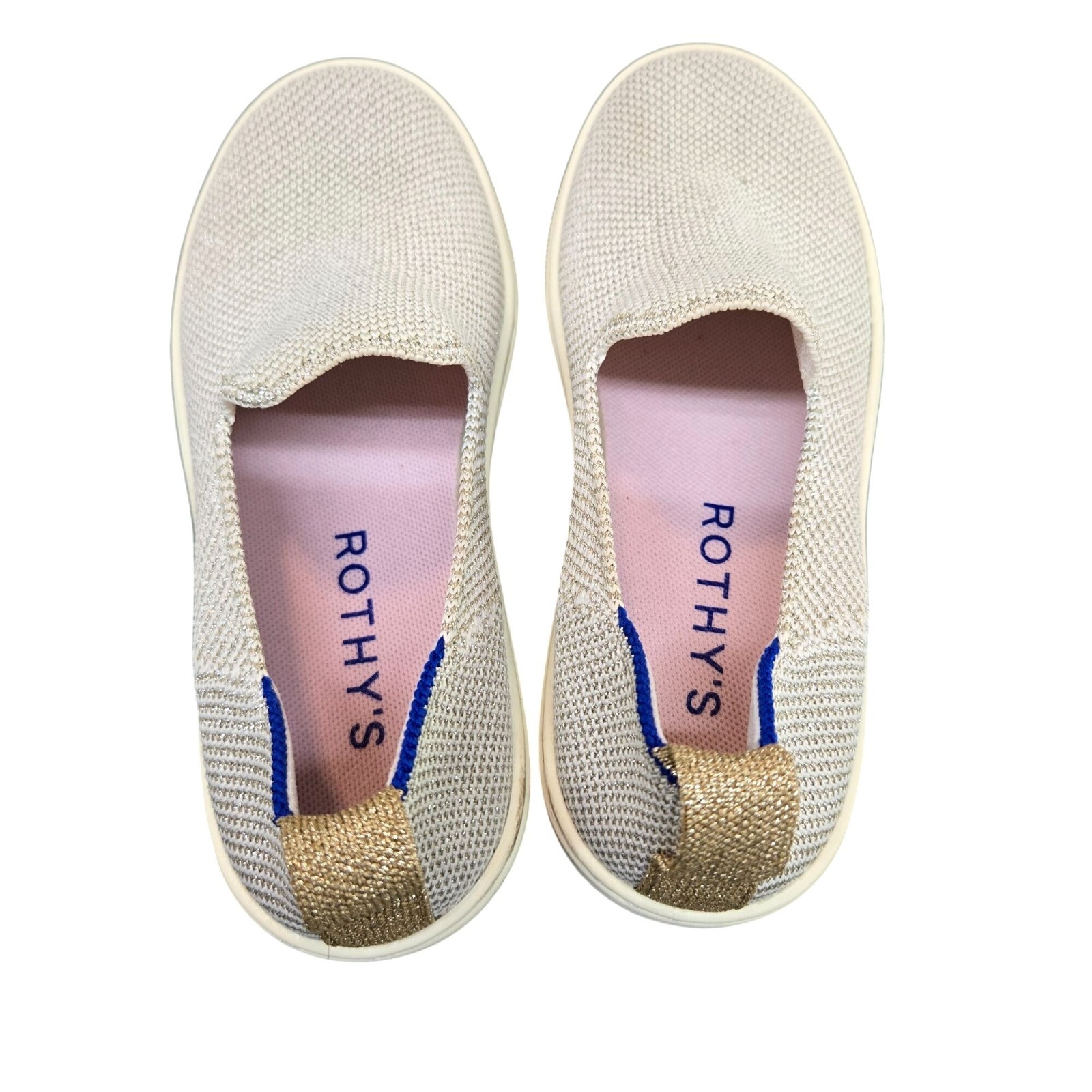 Rothy’s The Sneaker in Diamond Twill Slip-on Flat Sneaker Shoe Size 13