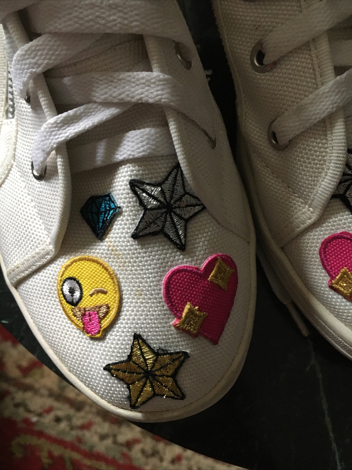 Cobrah Hi Top Emoji Sneakers Size 10