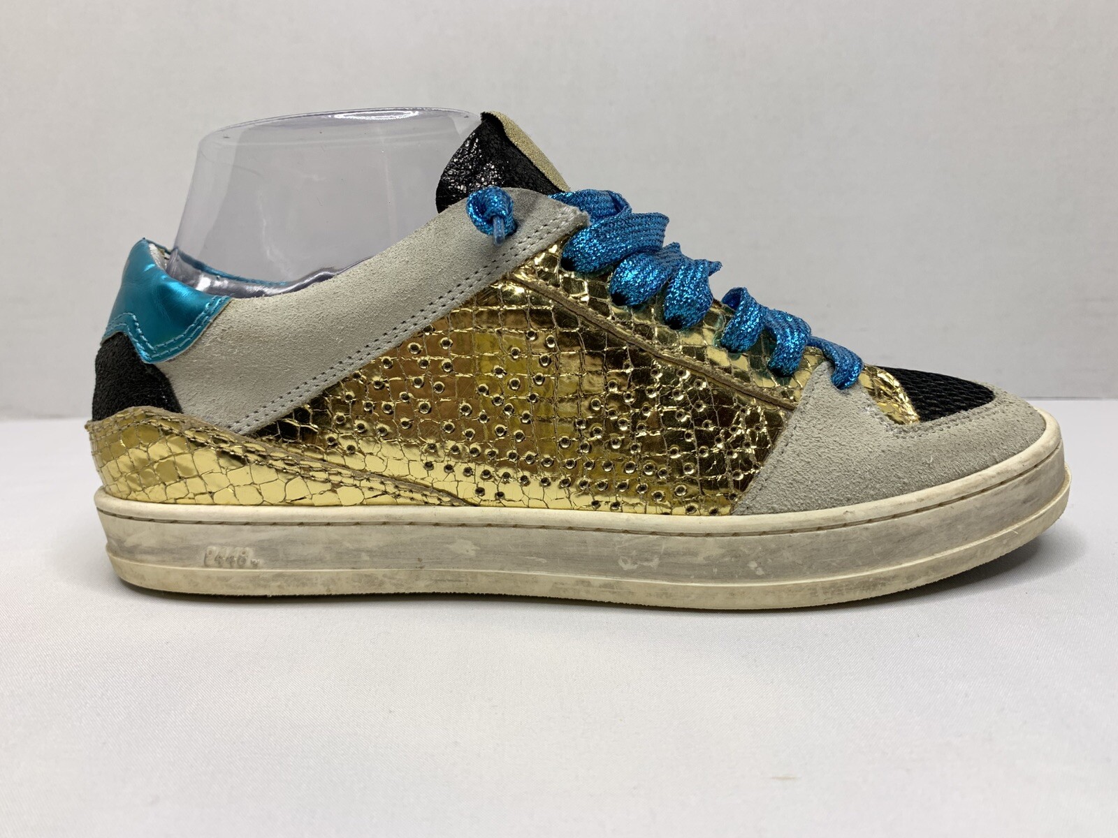 P448 Queens You Can Surf Later Metallic Low Top EU37 Sneakers P81