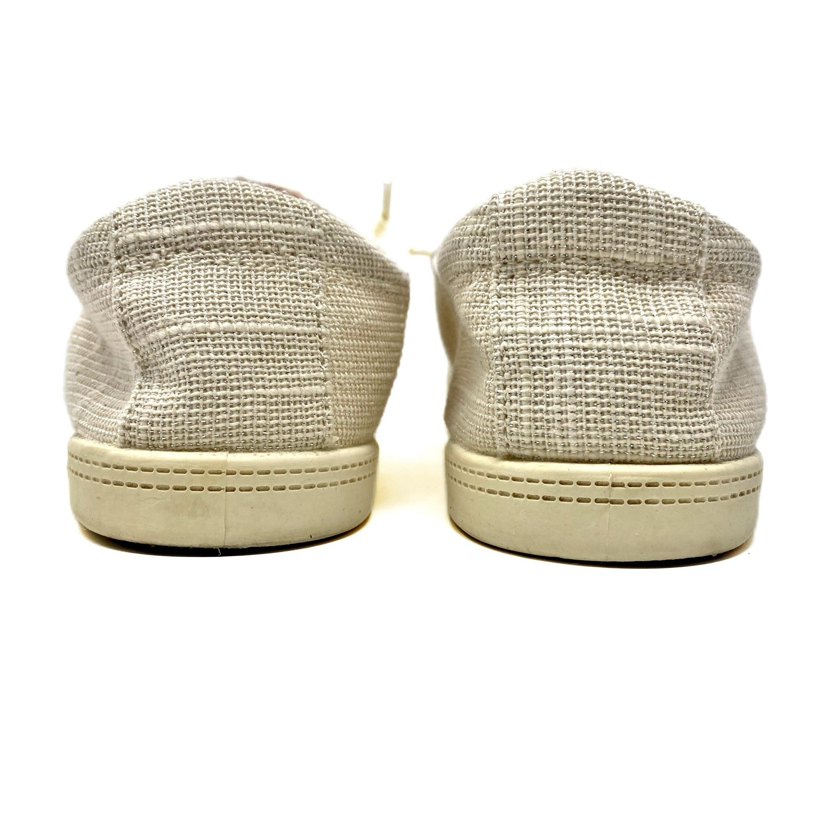 JellyPop Dallas Linen Sneakers Women’s 7 Tan Natural Comfort Shoes Summer Spring