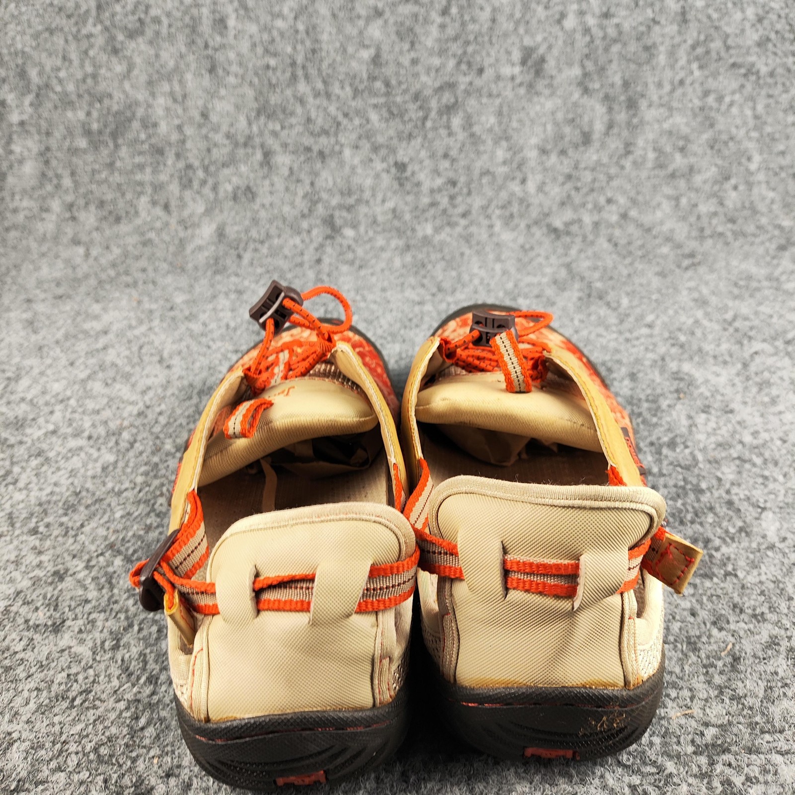 Jambu Shoes Womens Size 10 Orange Floral Walking Sneakers All Terra Design