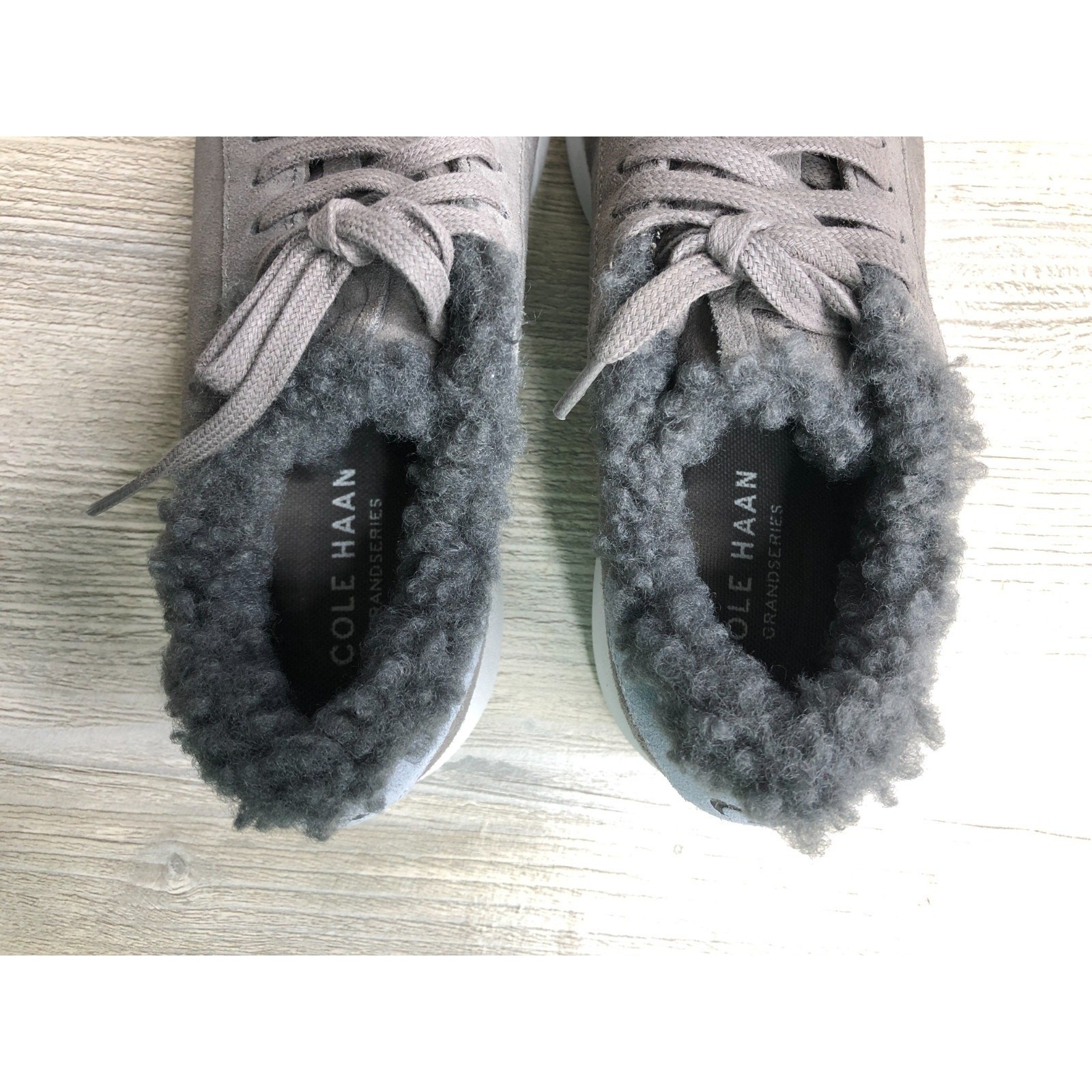 Cole Haan Women’s Grand Crosscourt Sneaker Size 10 Gray Suede