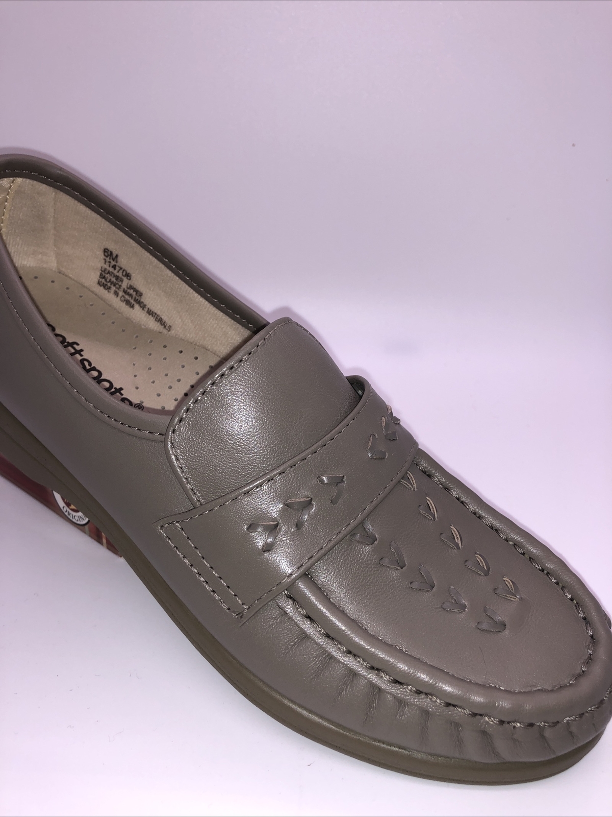 Women’s Softspots VENUS LITE Slip On Leather Comfort Shoes 114706 Taupe 10.5 W