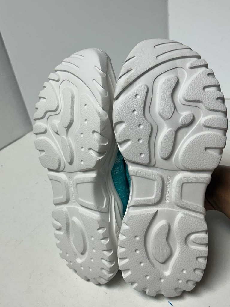 Nurse Babe Ortho Cloud Nursing Sneakers Shoes Women 7.5 Teal Blue