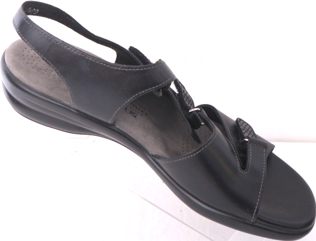 SAS Tripad Tabby Slingback Strappy Black Sandals Shoes Women’s 10.5 N narrow