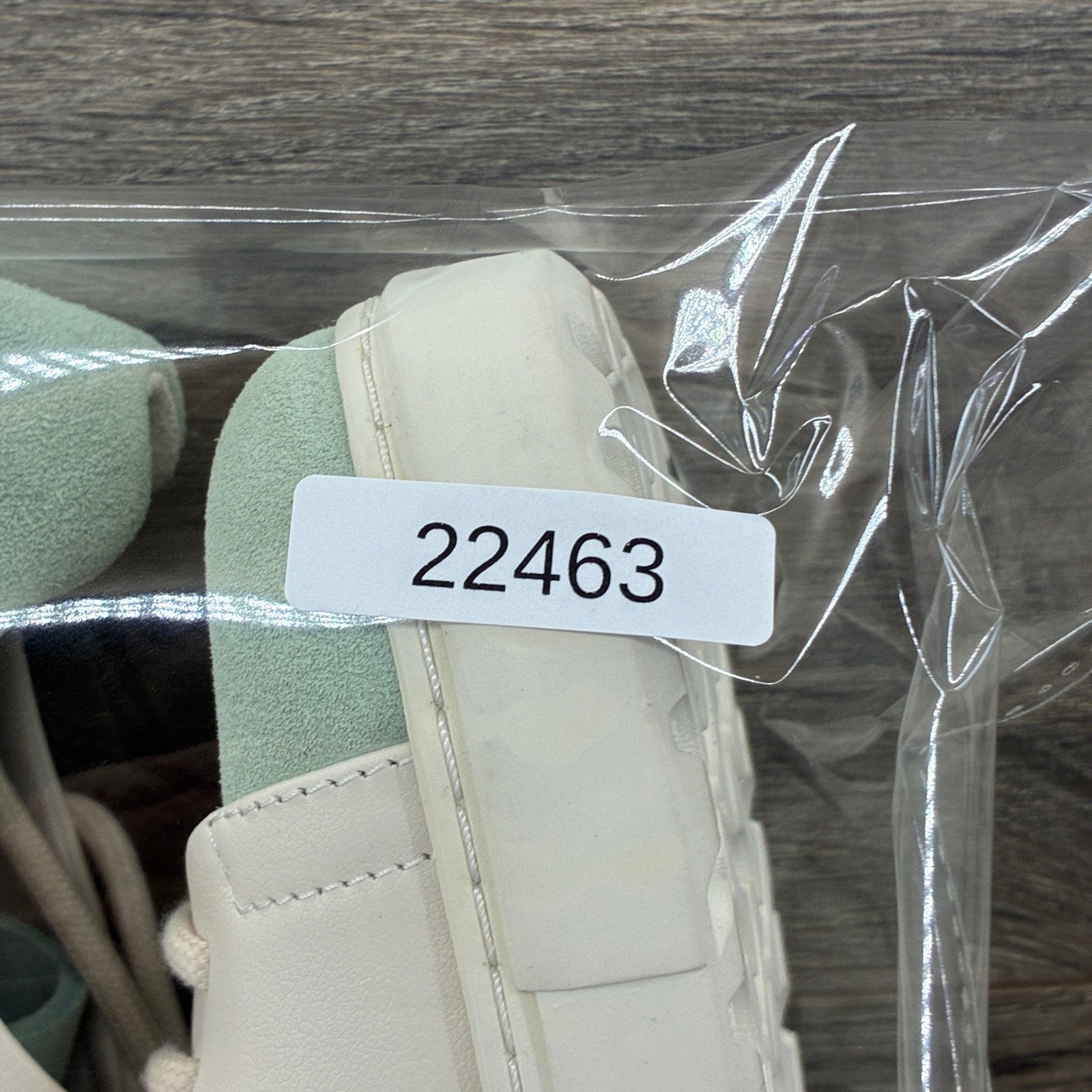 Birkenstock Bend Low Decon Pop Sneakers Women 38 Eggshell Mint Leather Suede