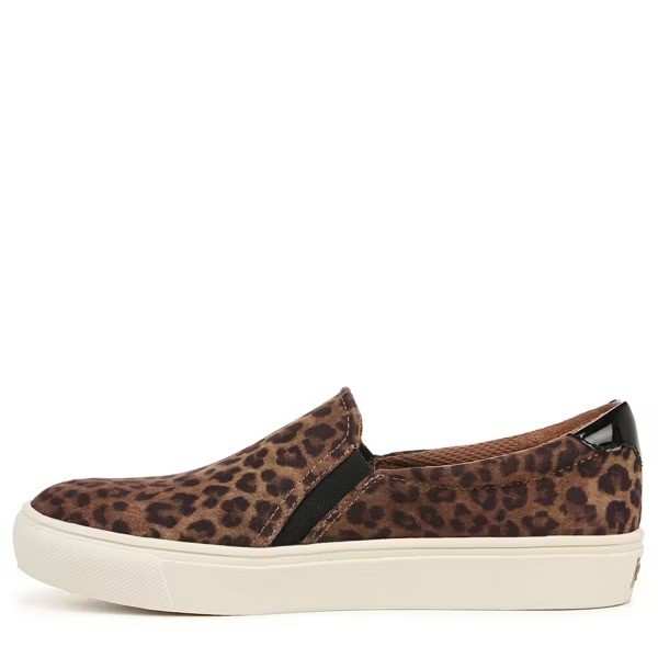 Dr Scholls Nova Women Brown Black Platform Slip Ons Size 7M New Box