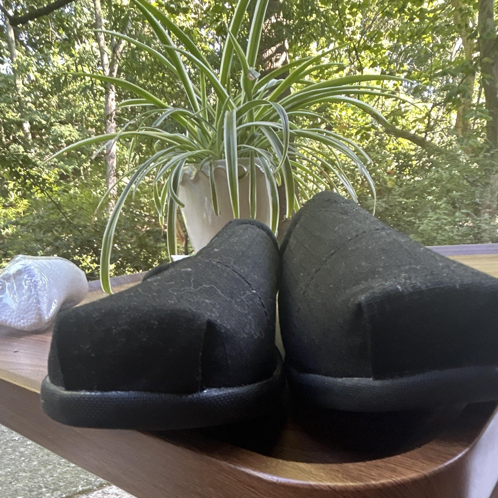 BOBS from Skechers Memory Foam Women’s Black Slip-On Casual Shoes 10W