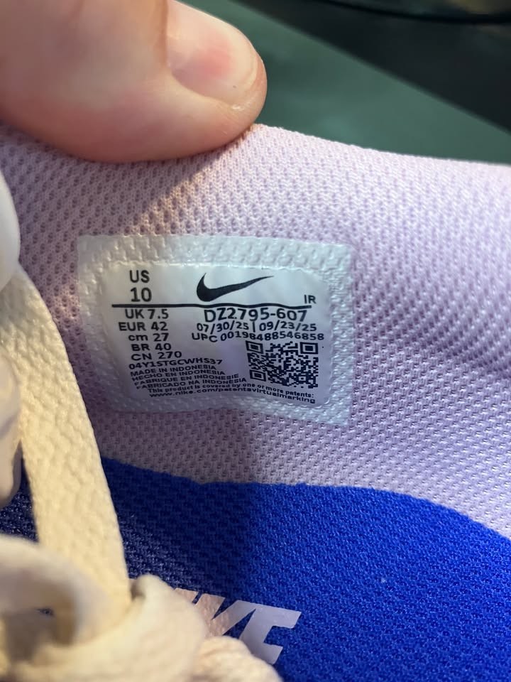 Nike Cortez Textile Women’s Shoes Size 10 – Arctic Pink and Blue