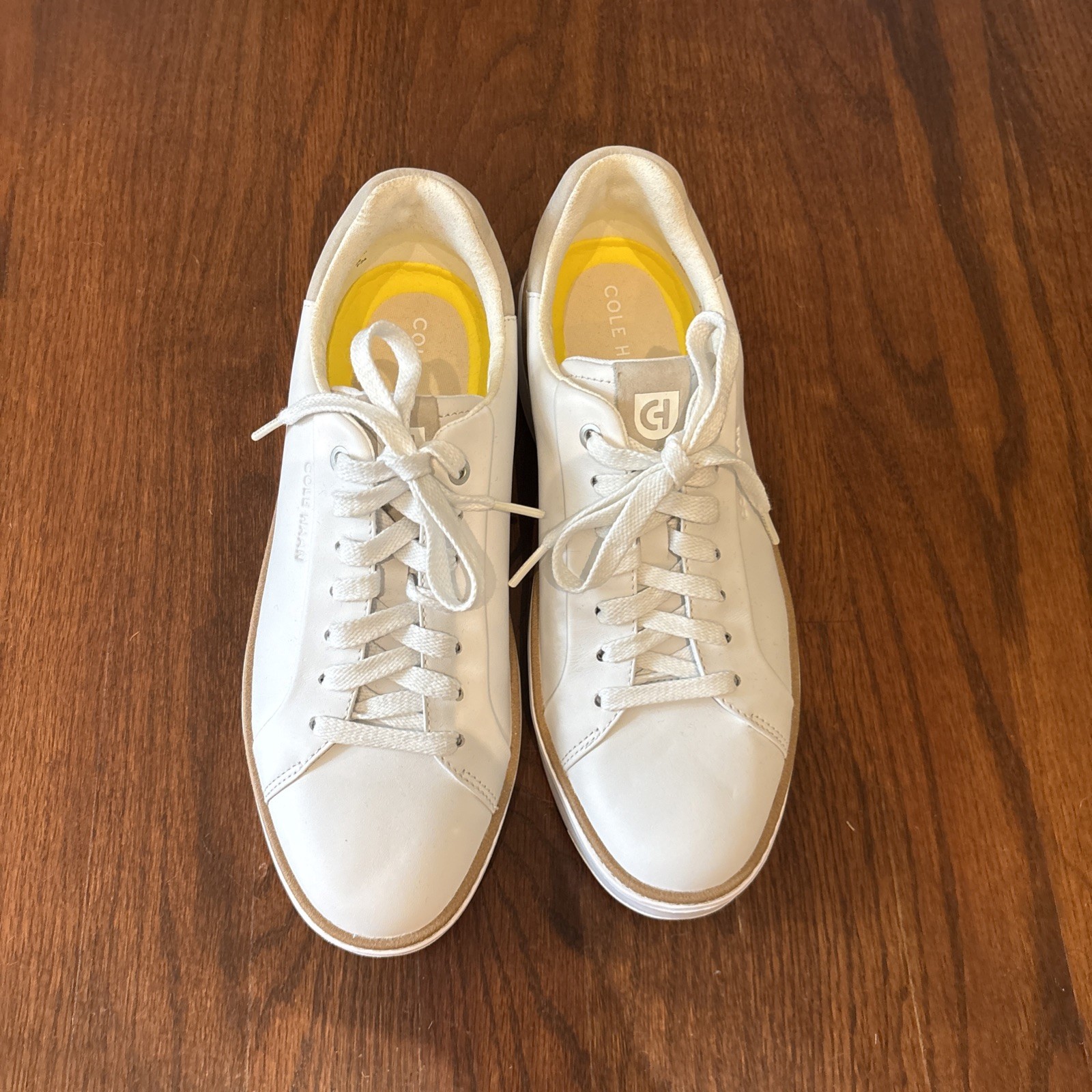 Cole Haan Women’s Grandpro TopSpin Sneaker White/Dove Sz 8