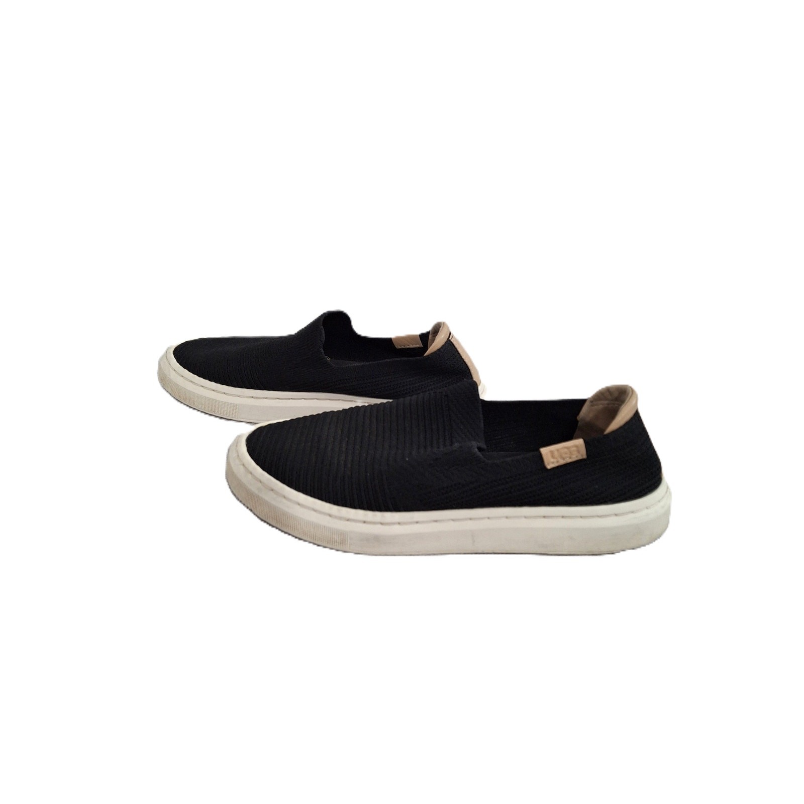 UGG Slip on Black Tennis Boat Shoes Size 6.5 Comfort Shoes