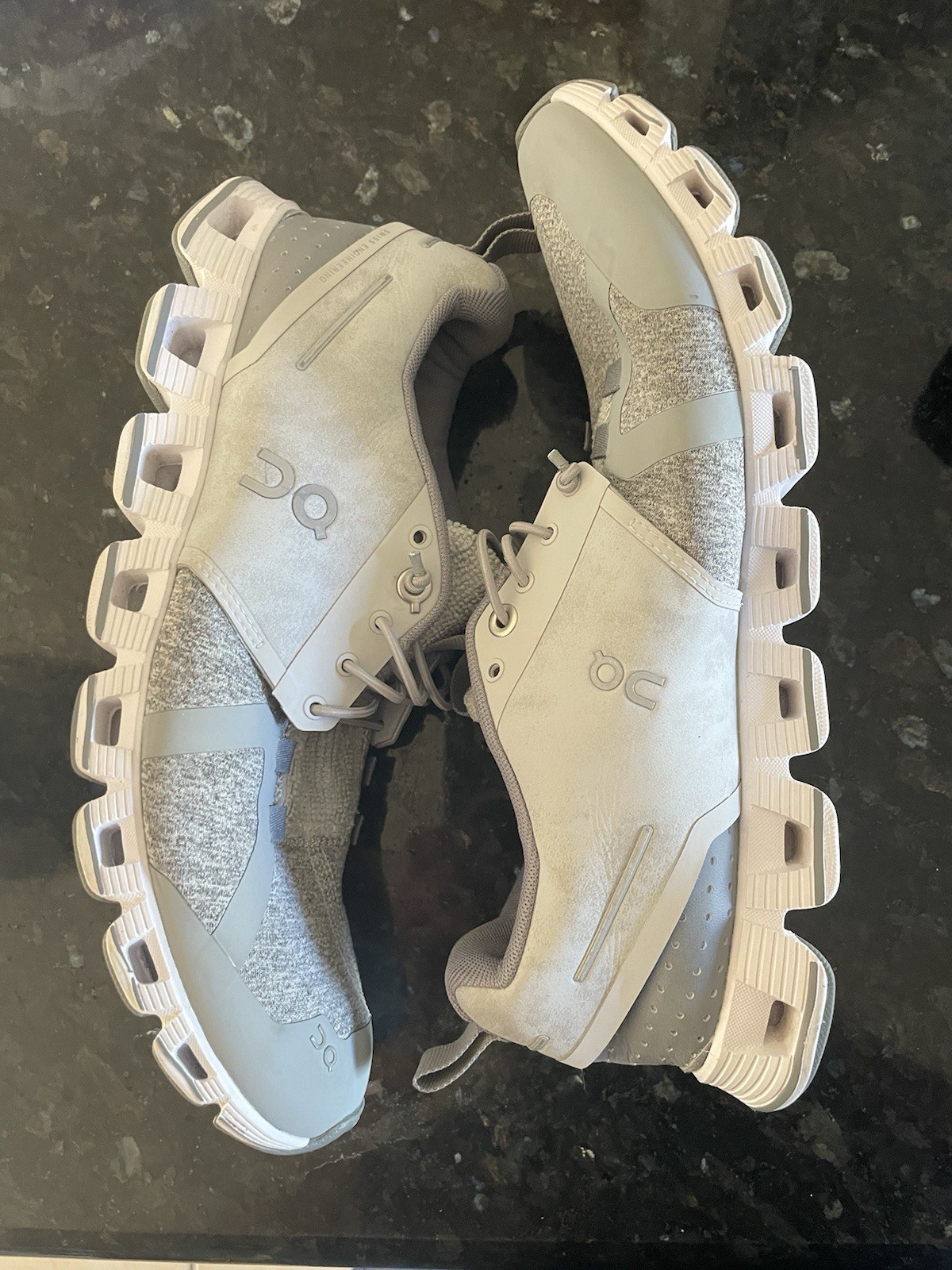 On Cloud 5 Terry Women Running Shoes Glacier White Sz 9 Shoes Casual