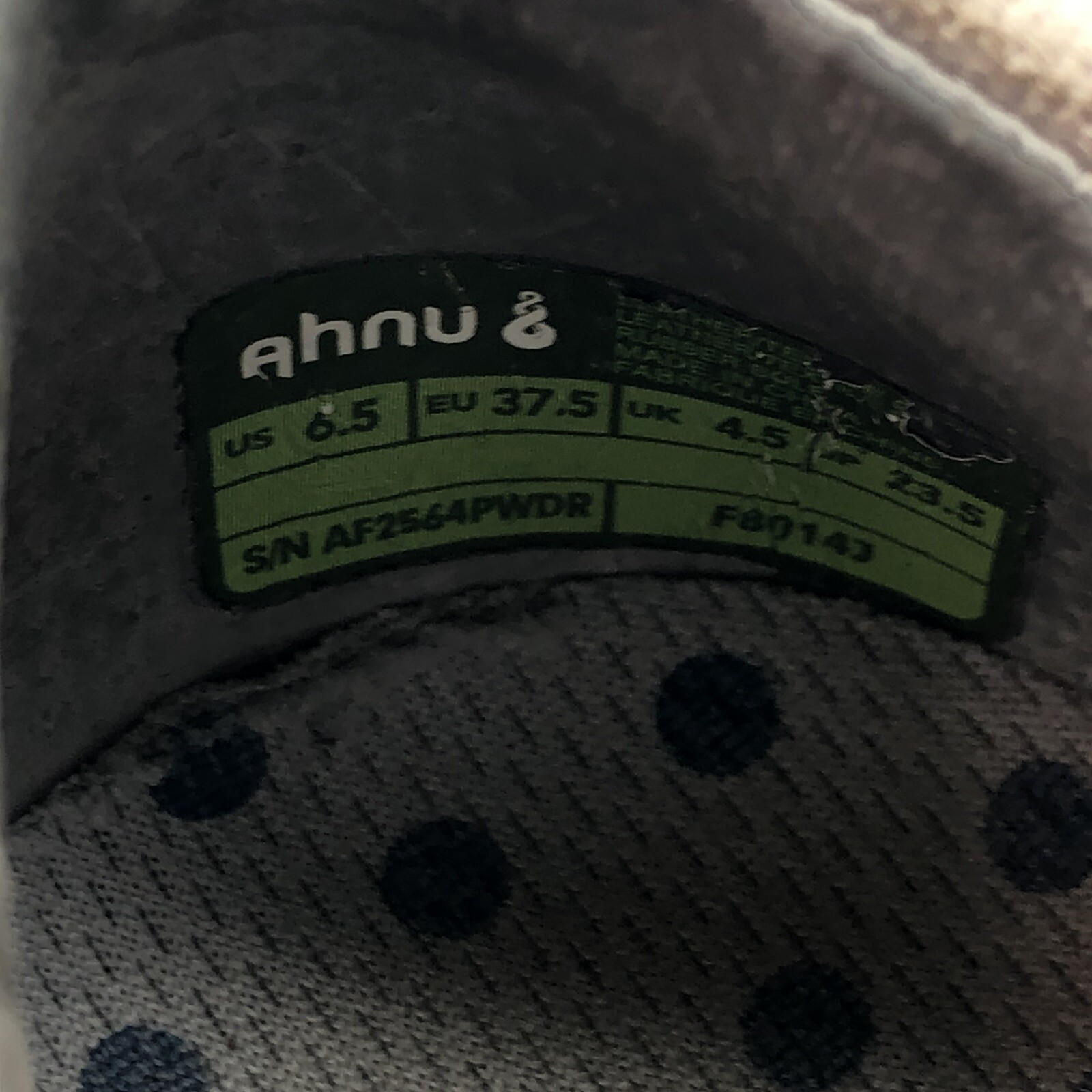 Ahnu Mesh Mary Jane 6.5 leather shoes