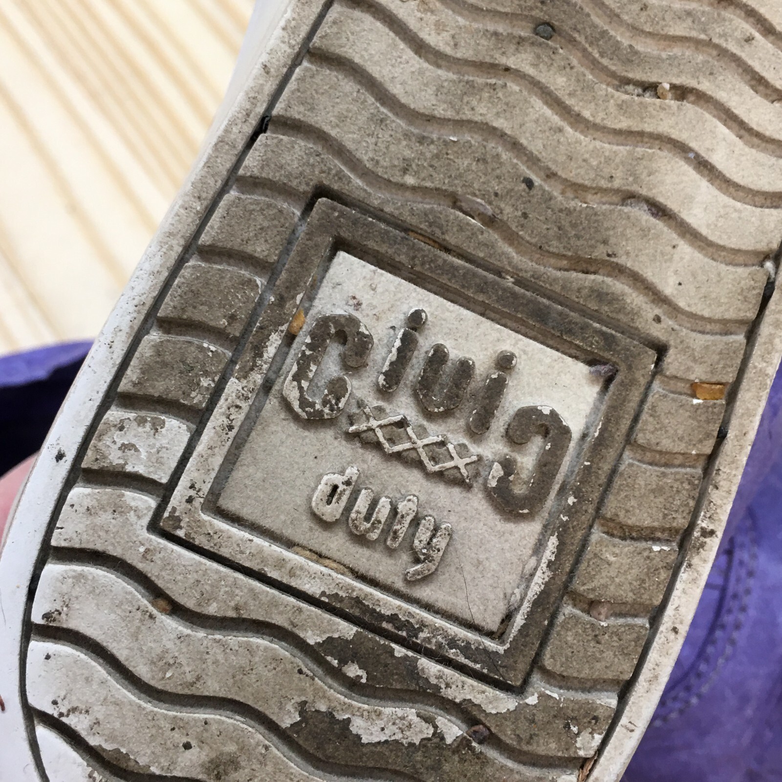 Civic Duty Shoes Womens 9 Walking Sneakers Purple Lace Up Low Top Comfort Casual