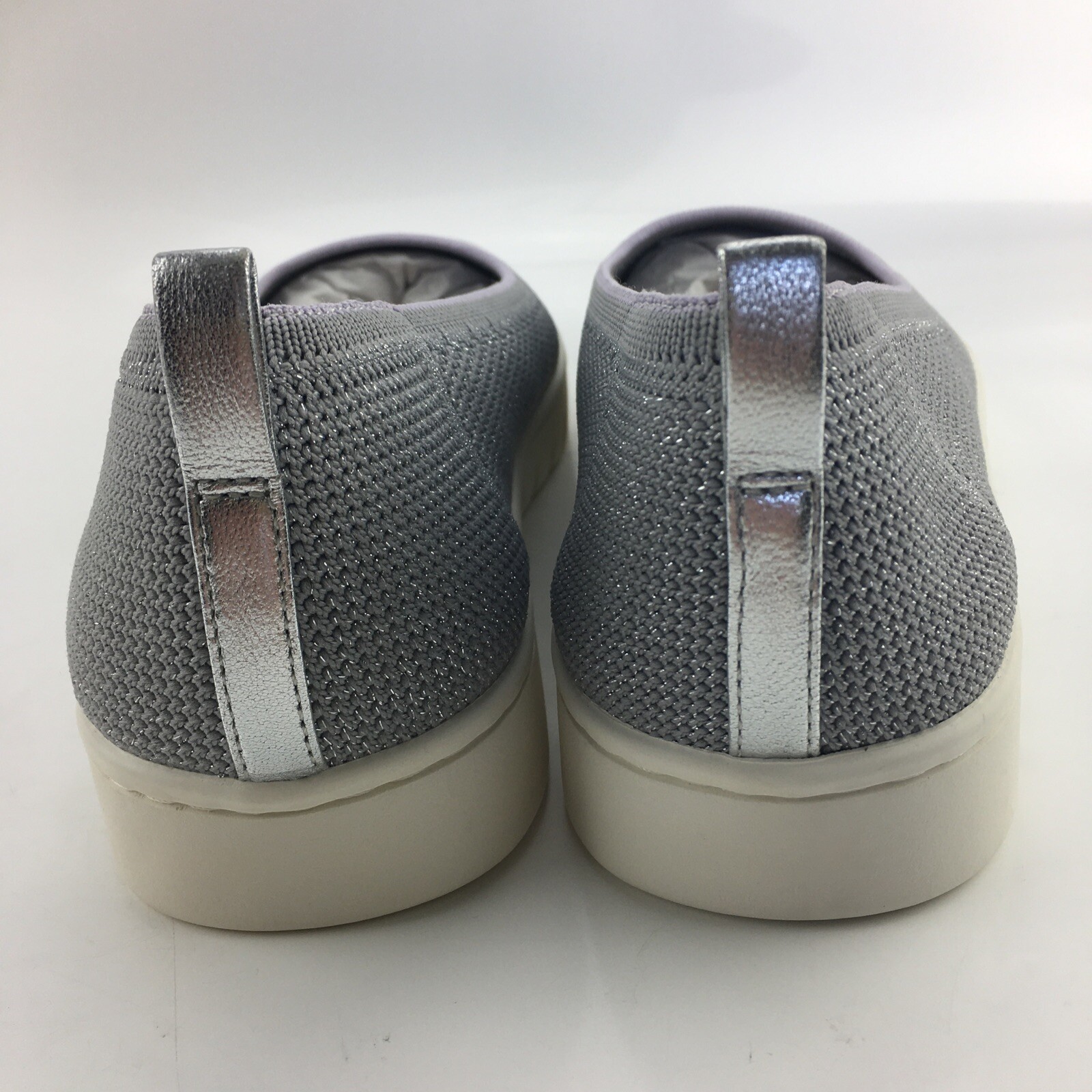 Vionic Uptown Knit Skimmer Light Grey Slip-on Shoes Women’s size 10 Medium NEW