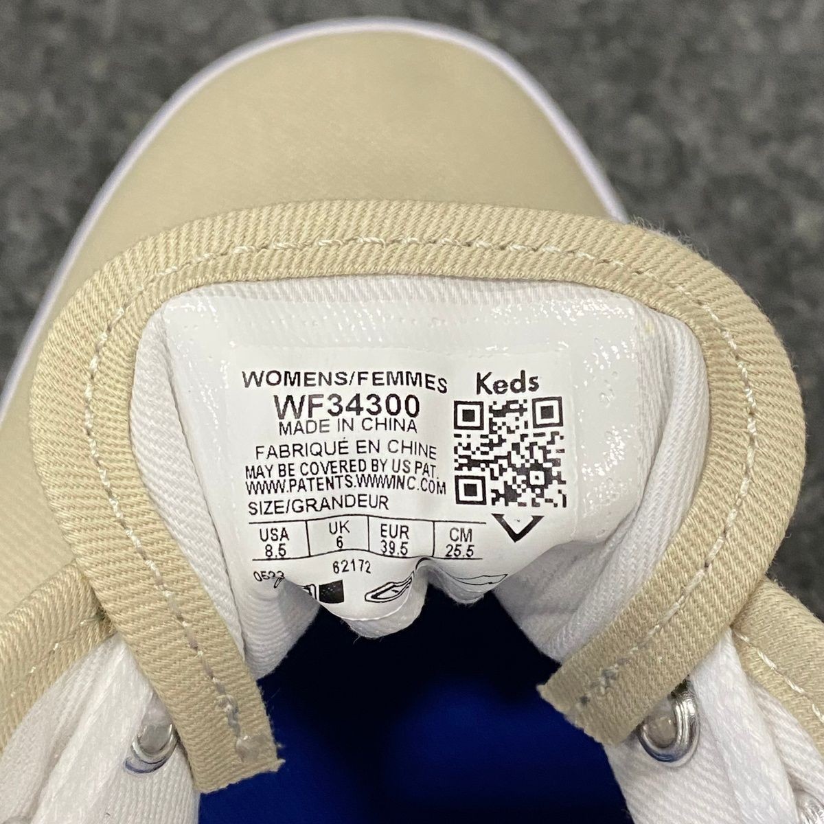 KEDS Champion Original Sneakers Women’s Size 8.5 M Stone WF34300