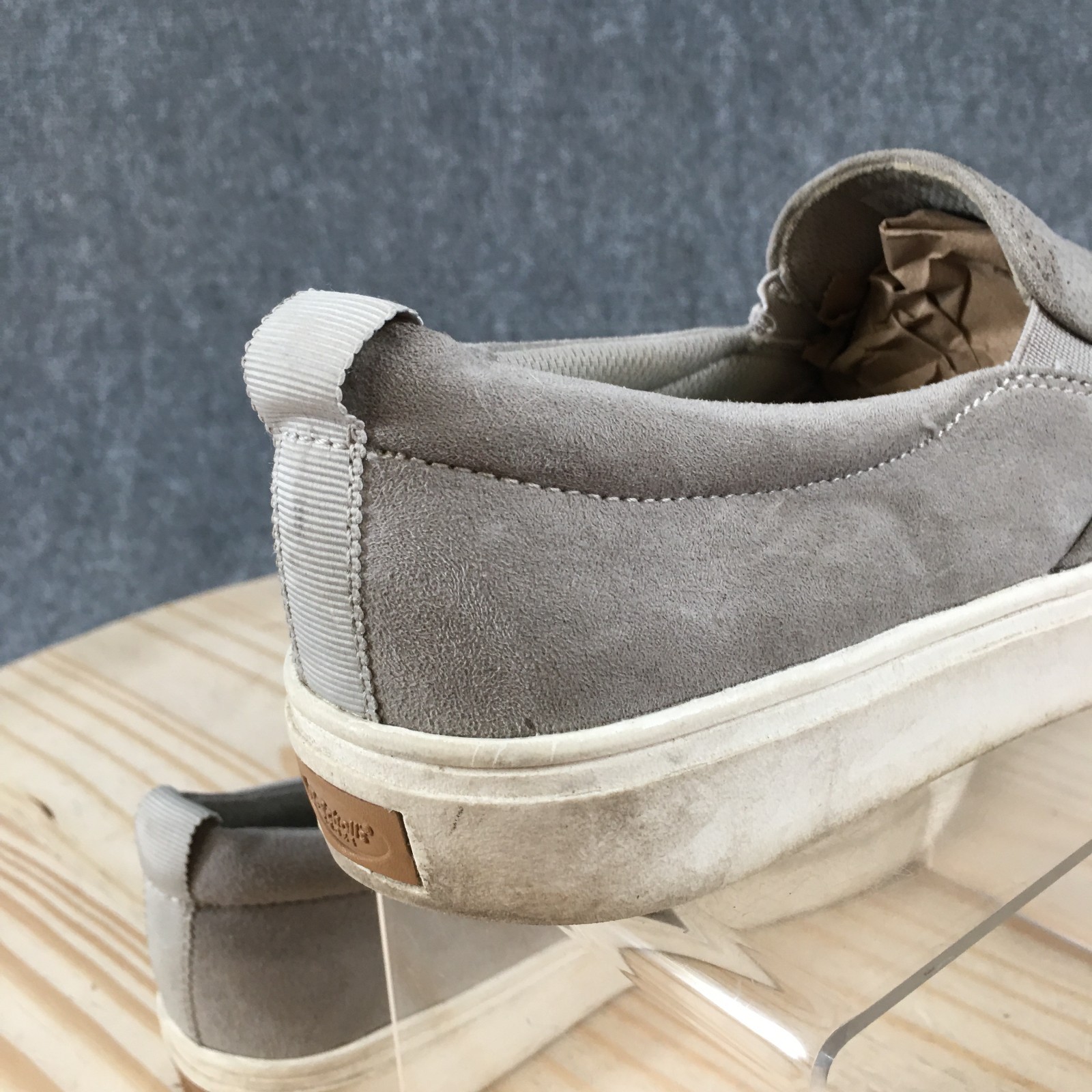 Dr Scholls Slip On Womens 8.5 M Nova Sustainable Comfort Casual Shoes Gray