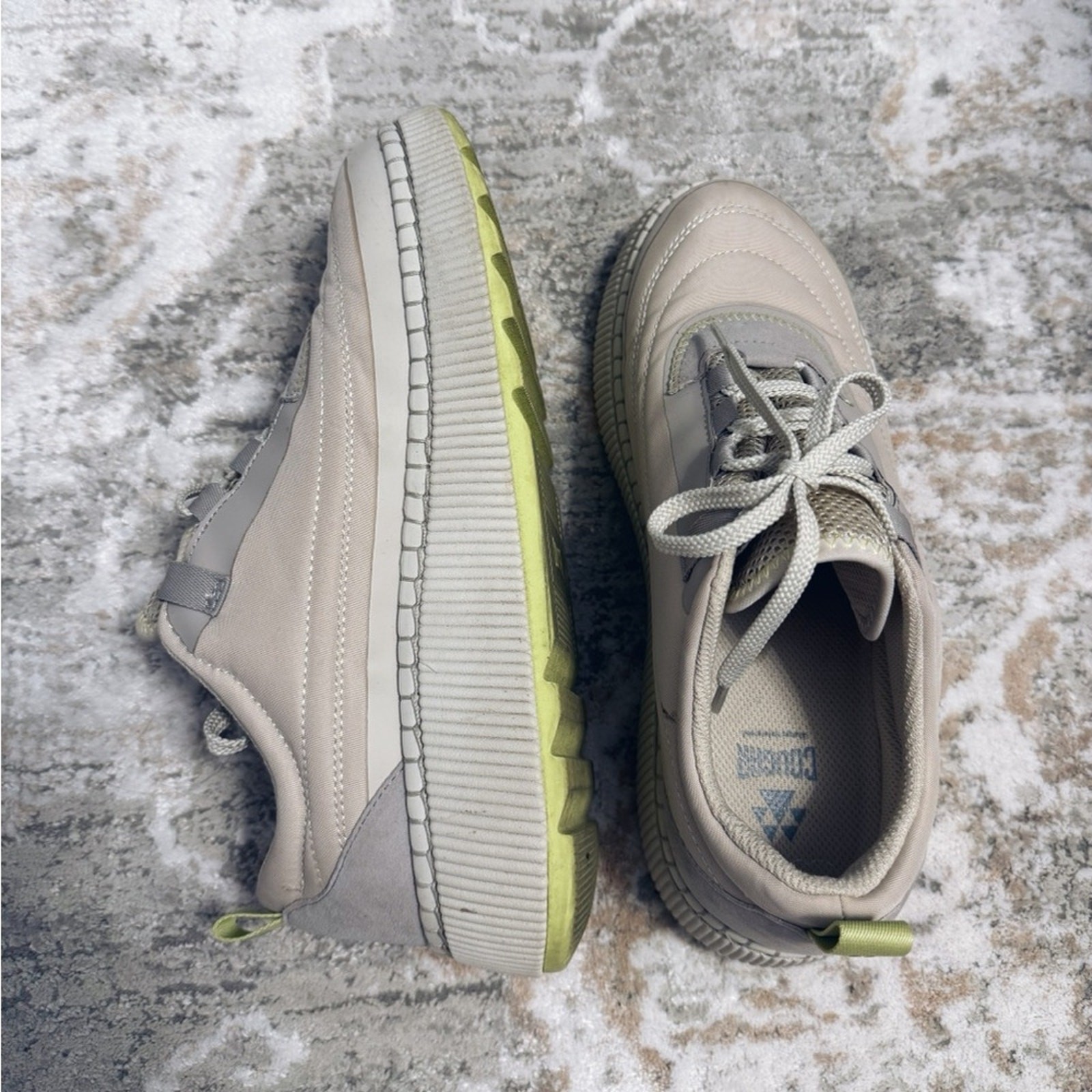 Cougar Beige Sayah Waterproof Sneakers (Size 8.5)